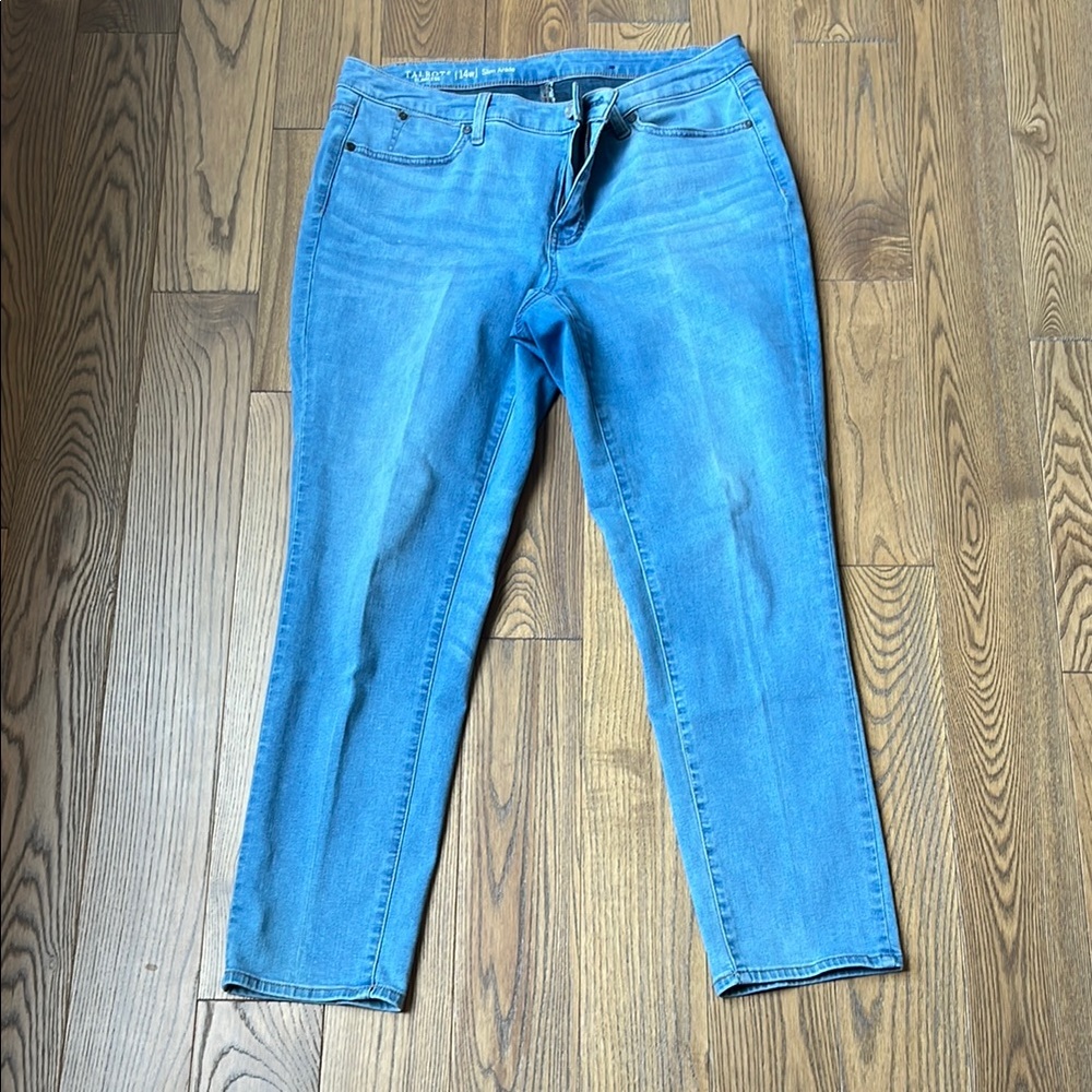 Talbots Light Blue Ankle Jeans